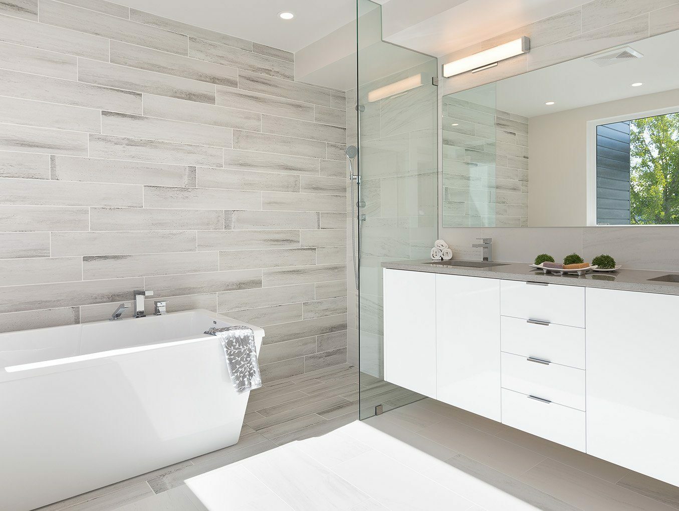 The Best Type of Flooring for a Bathroom. Los Angeles, CA